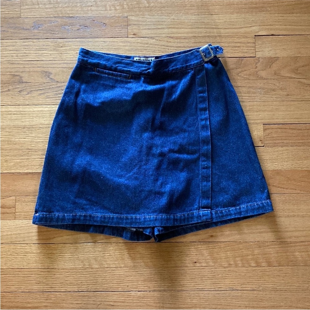 vintage Forenza dark denim skort